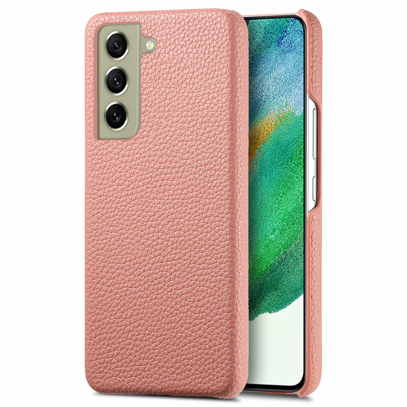 Y1 For Samsung Galaxy S21 FE 5G Case Anti-Scratch Litchi Texture PU+PC Phone Cover Y1 For Samsung Galaxy S21 FE 5G Case Anti-Scratch Litchi Texture PU+PC Phone Cover